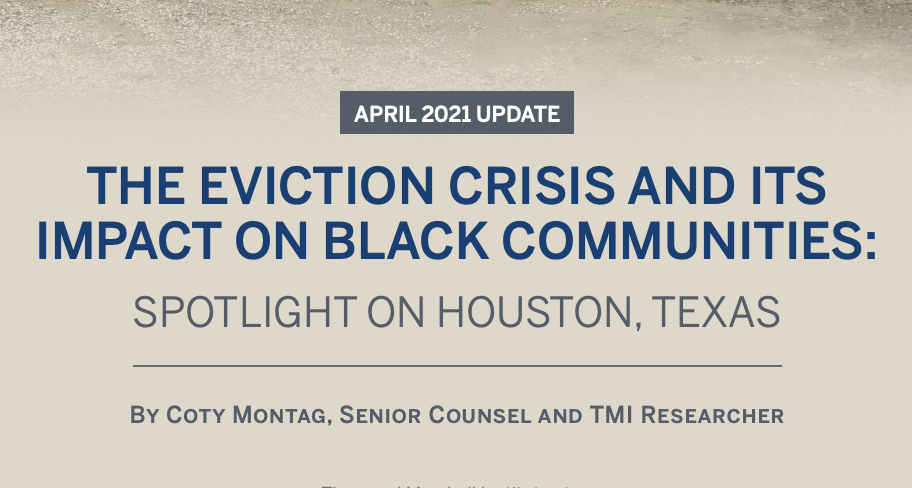 Foreclosures, Evictions, and Utility Cutoffs: The Fair Housing Impact of COVID-19 on Black Communities