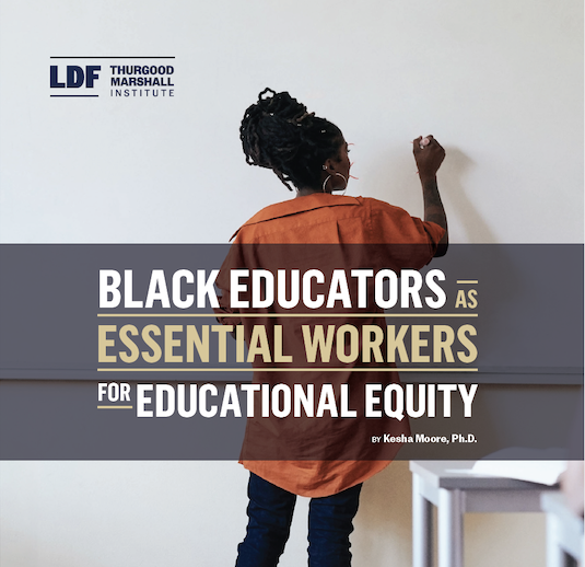Black Educators as Essential Workers for Educational Equity